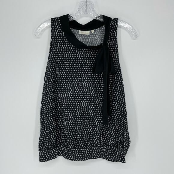 Deletta Anthropologie Sleeveless Printed Top Size Medium - Picture 2 of 6